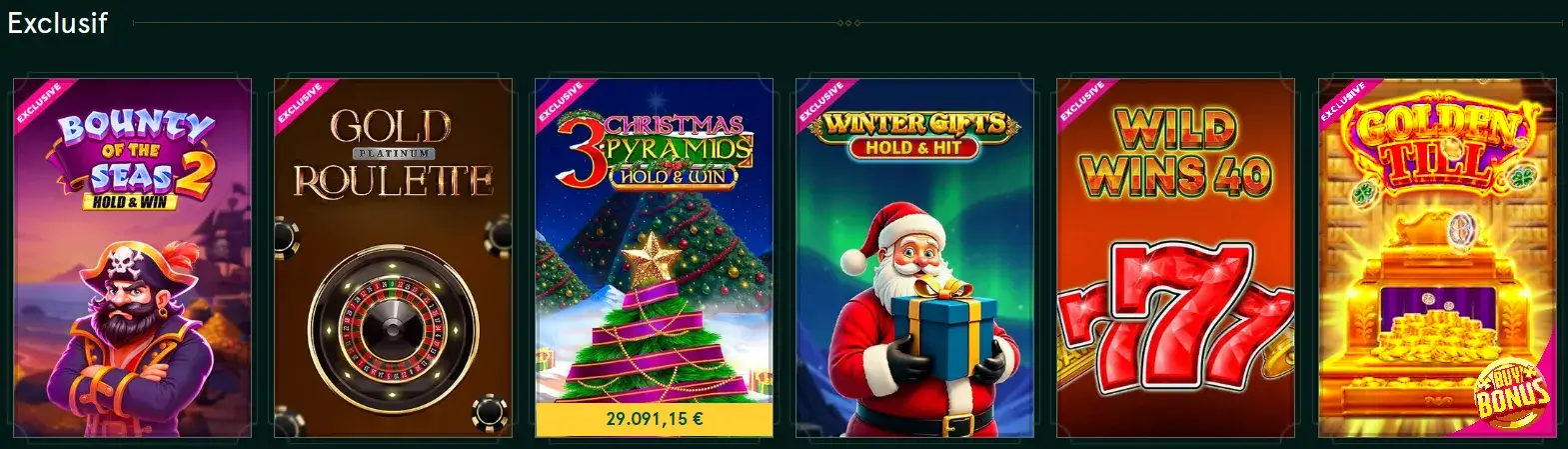 Offres exclusives et avantages premium au Casinia Casino